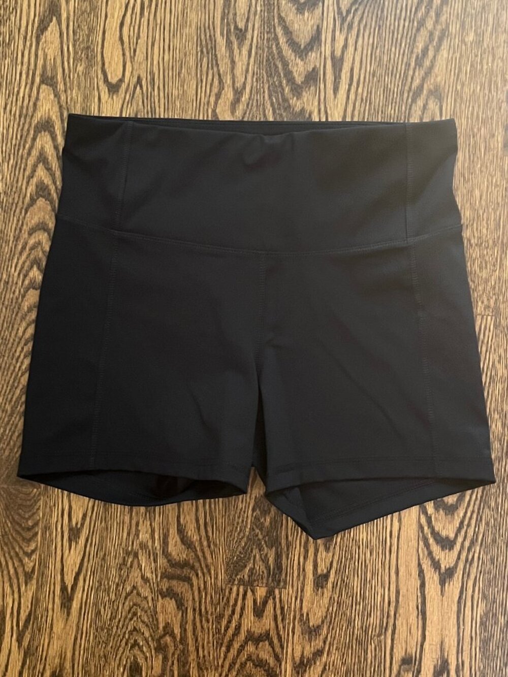 NWOT All in Motion 4" Black Biker Shorts